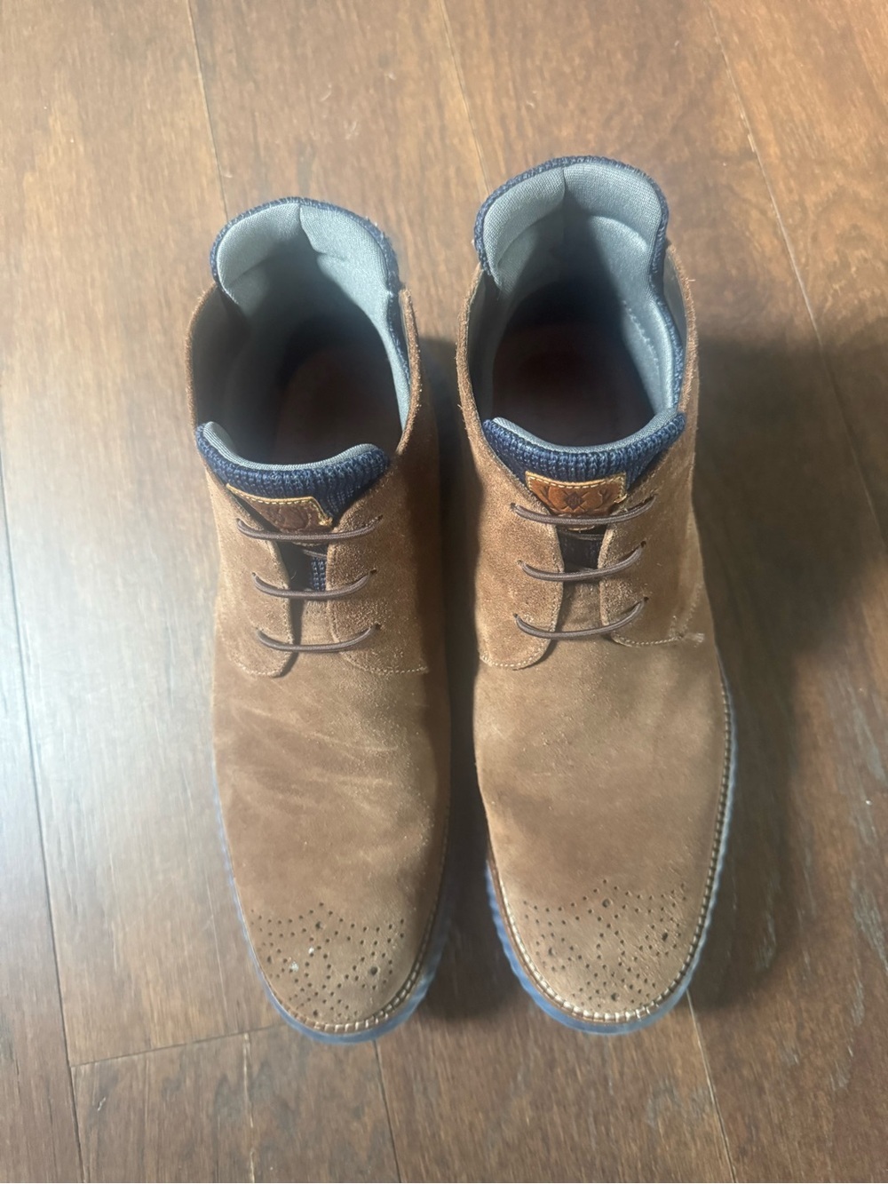 Martin Dingman 9M Men's Brown Suede Casual Chukka Boots fair condition